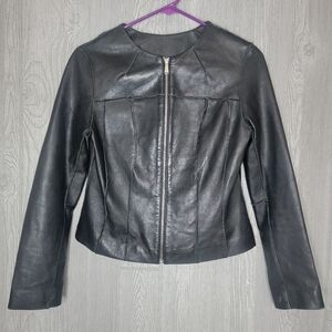 Michael Kors Black Leather Jacket